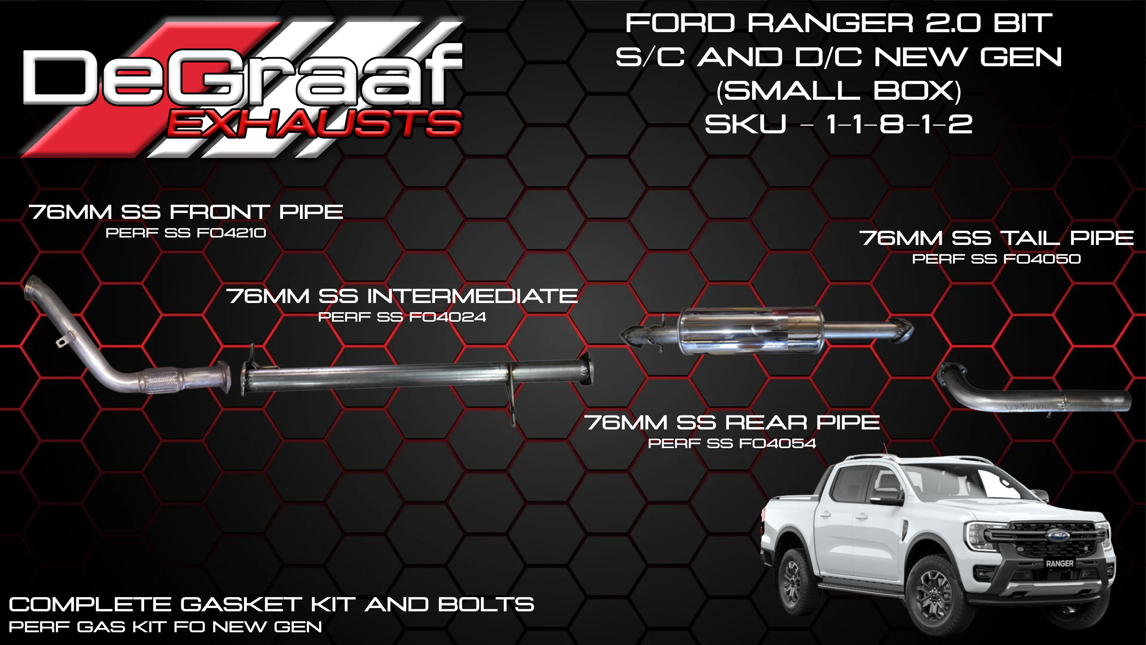FORD RANGER 2.0 BIT SMALL NEW GEN