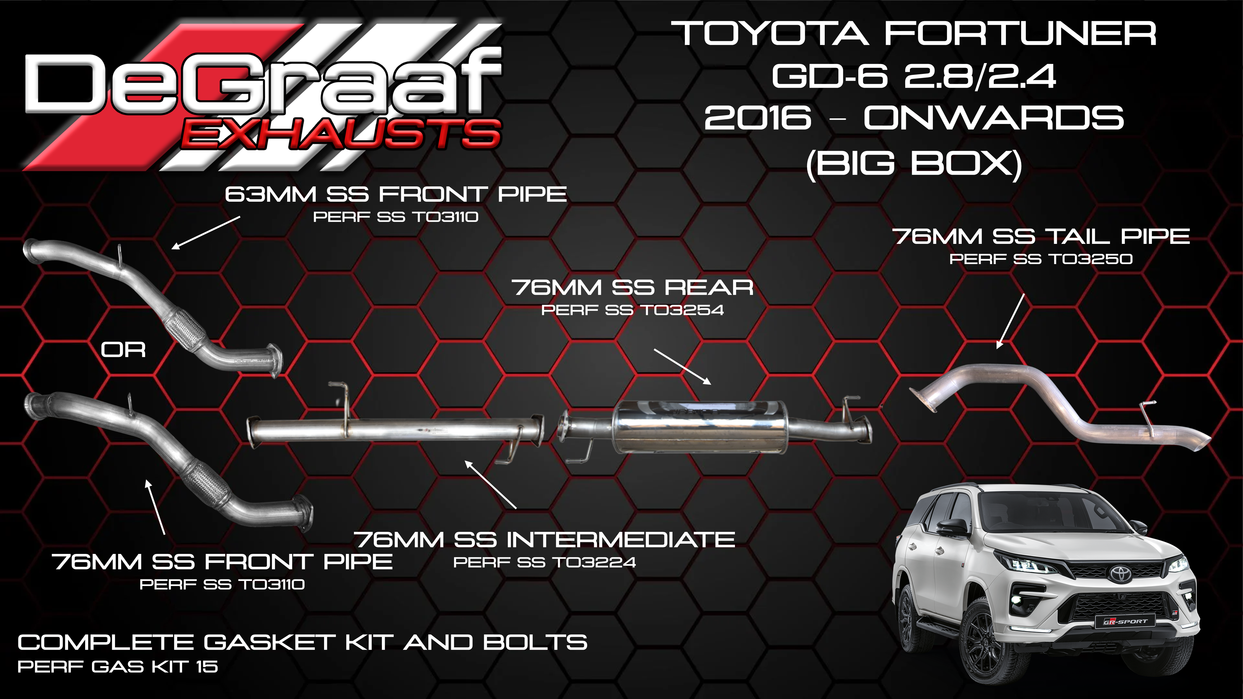 TOYOTA FOTUNERT GD6 STANDARD